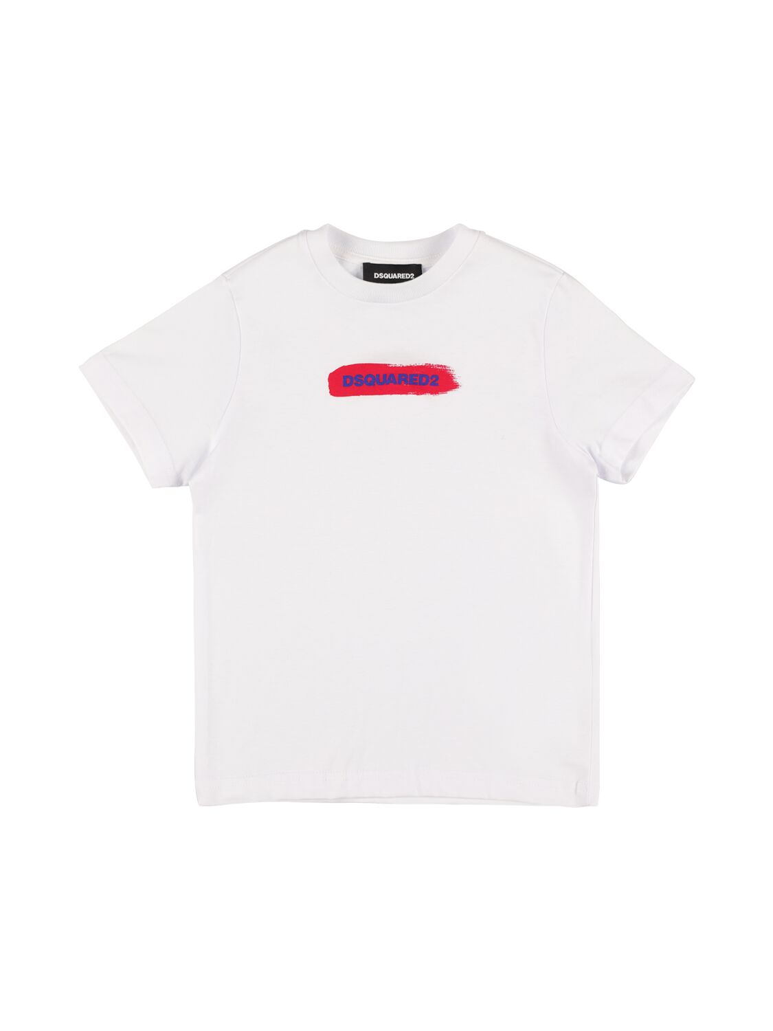 Niña Camiseta De Jersey De Algodón Con Logo 6a - DSQUARED2 - Modalova