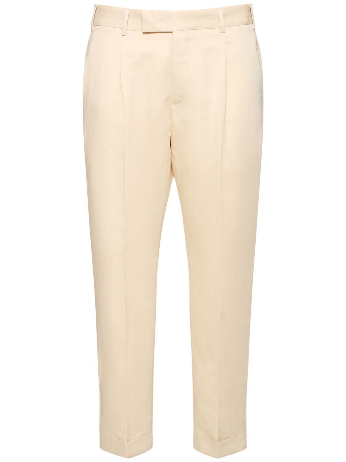 Rebel Cotton & Linen Pants - PT TORINO - Modalova