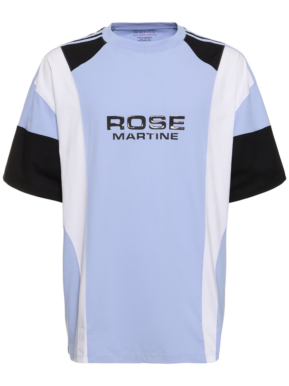 Hombre Top De Algodón Con Logo Estampado L - MARTINE ROSE - Modalova