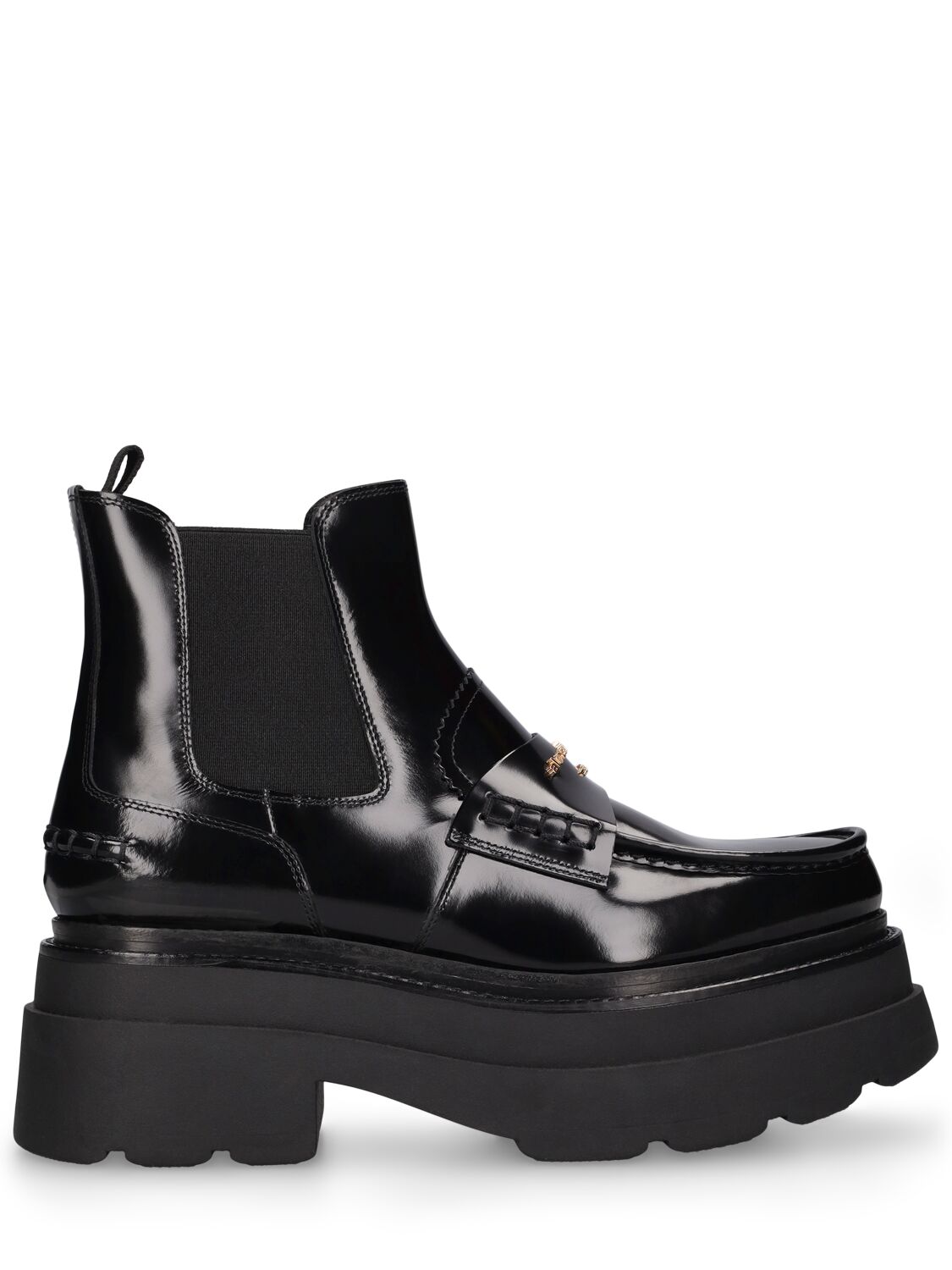 Mm Carter Brushed Leather Ankle Boots - ALEXANDER WANG - Modalova