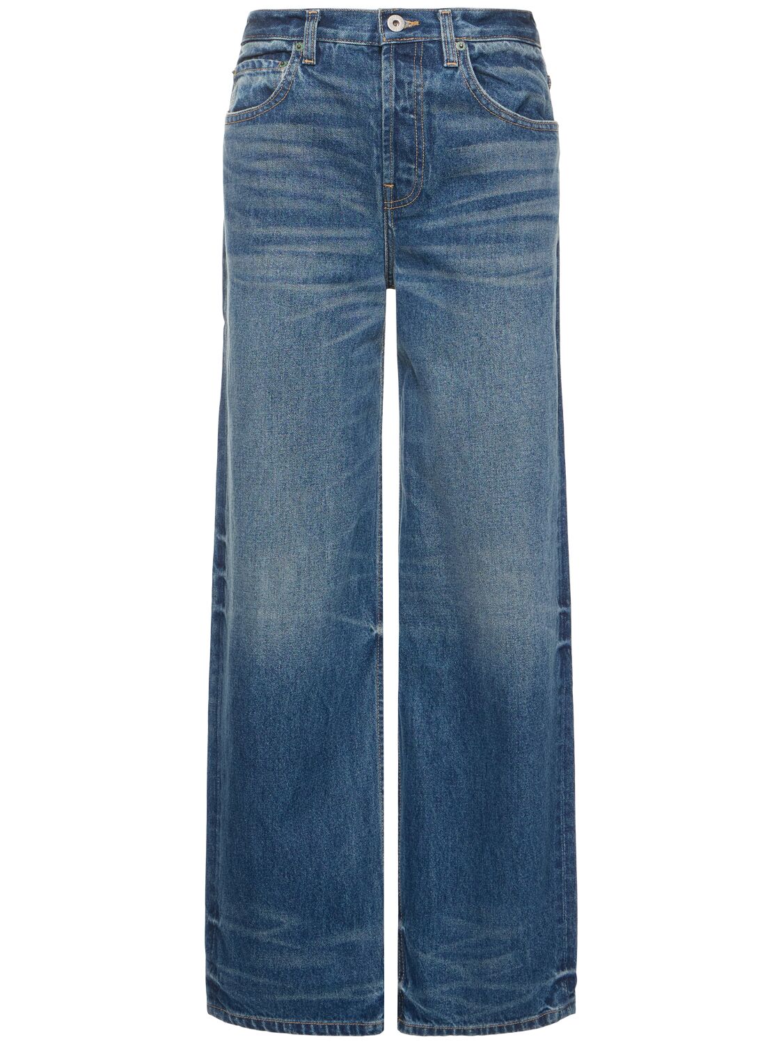 Mujer Jeans Rectos De Denim De Algodón 24 - INTERIOR - Modalova