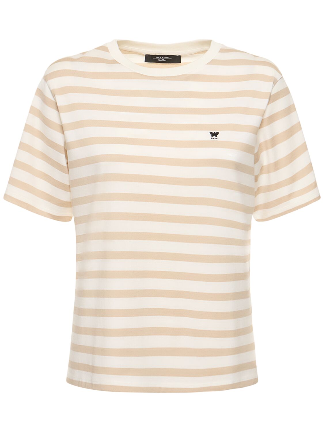 Deodara Striped Cotton Jersey T-shirt - WEEKEND MAX MARA - Modalova