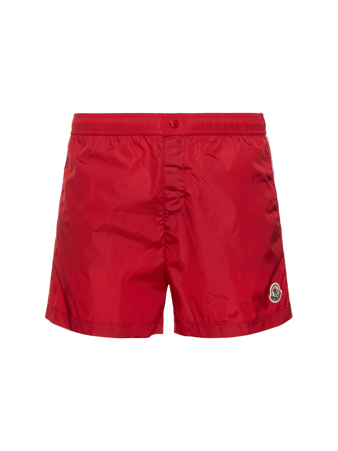 Shorts Mare In Nylon Con Logo - MONCLER - Modalova