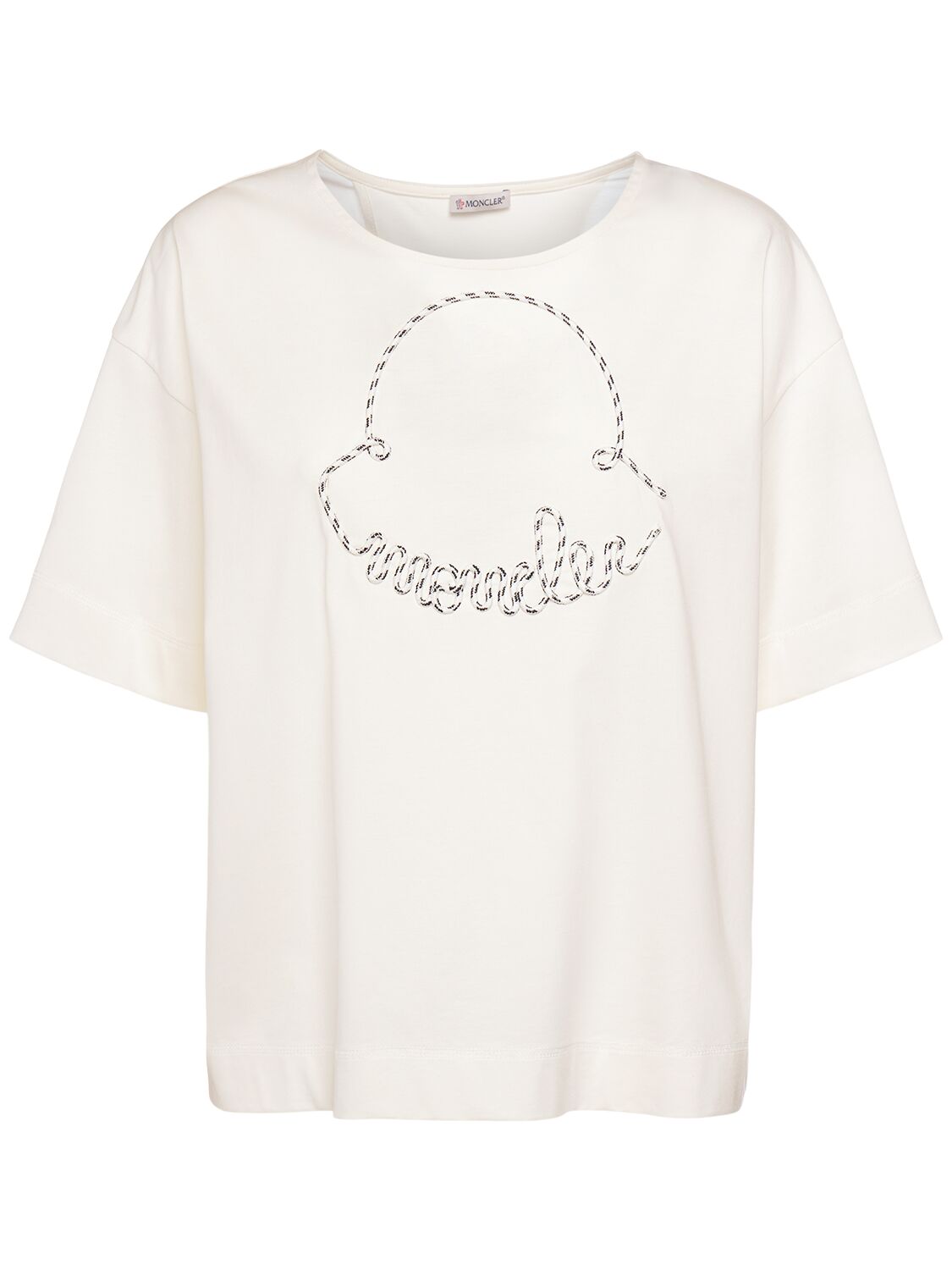 Cotton T-shirt - MONCLER - Modalova
