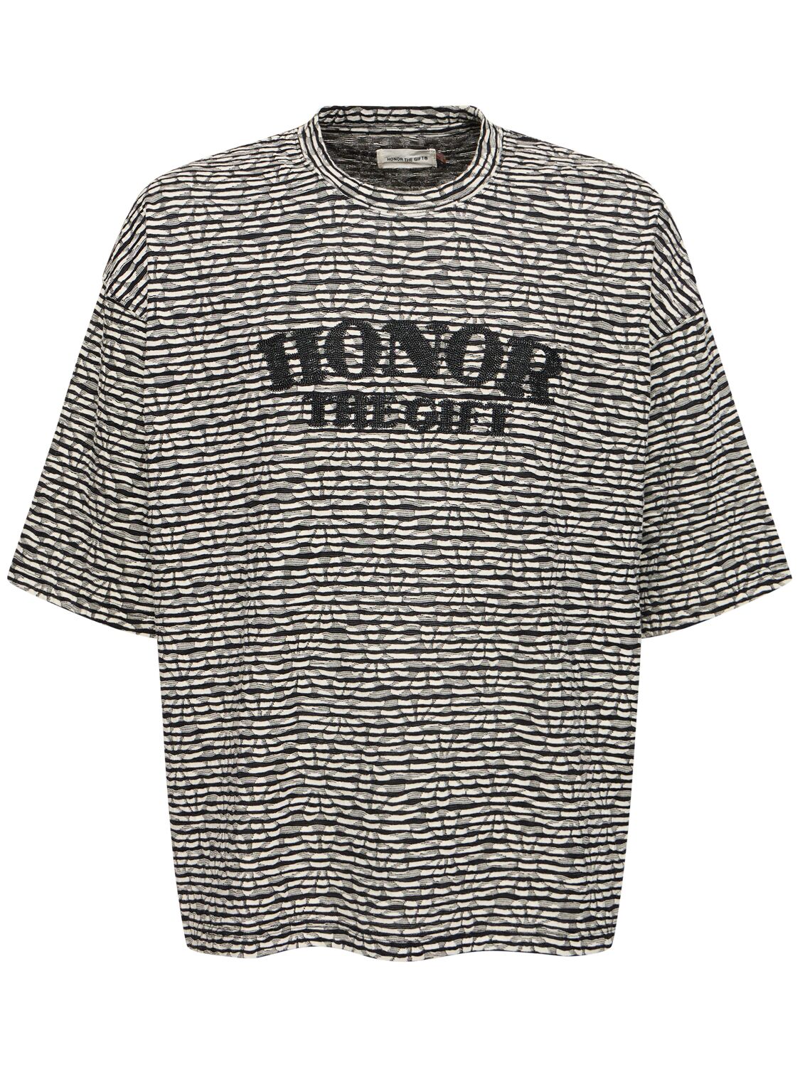 T-shirt Mit Streifen „a-spring“ - HONOR THE GIFT - Modalova