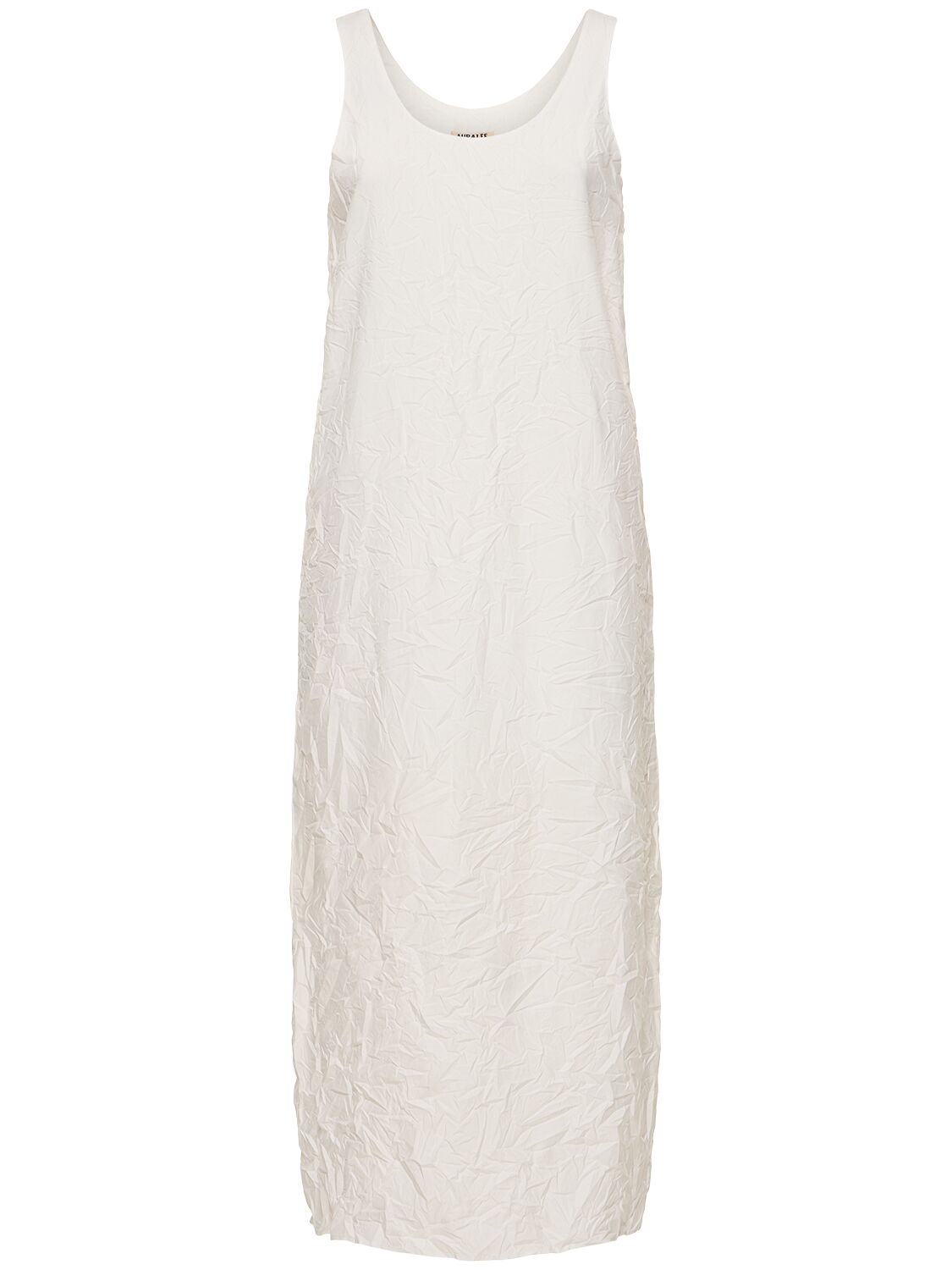 Wrinkled Cotton Twill Maxi Dress - AURALEE - Modalova