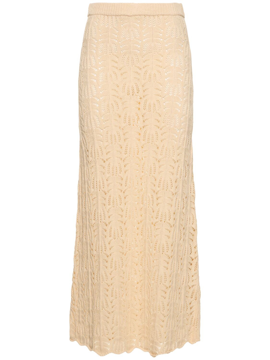 Egypt Crochet Cotton Linen Long Skirt - THE GARMENT - Modalova