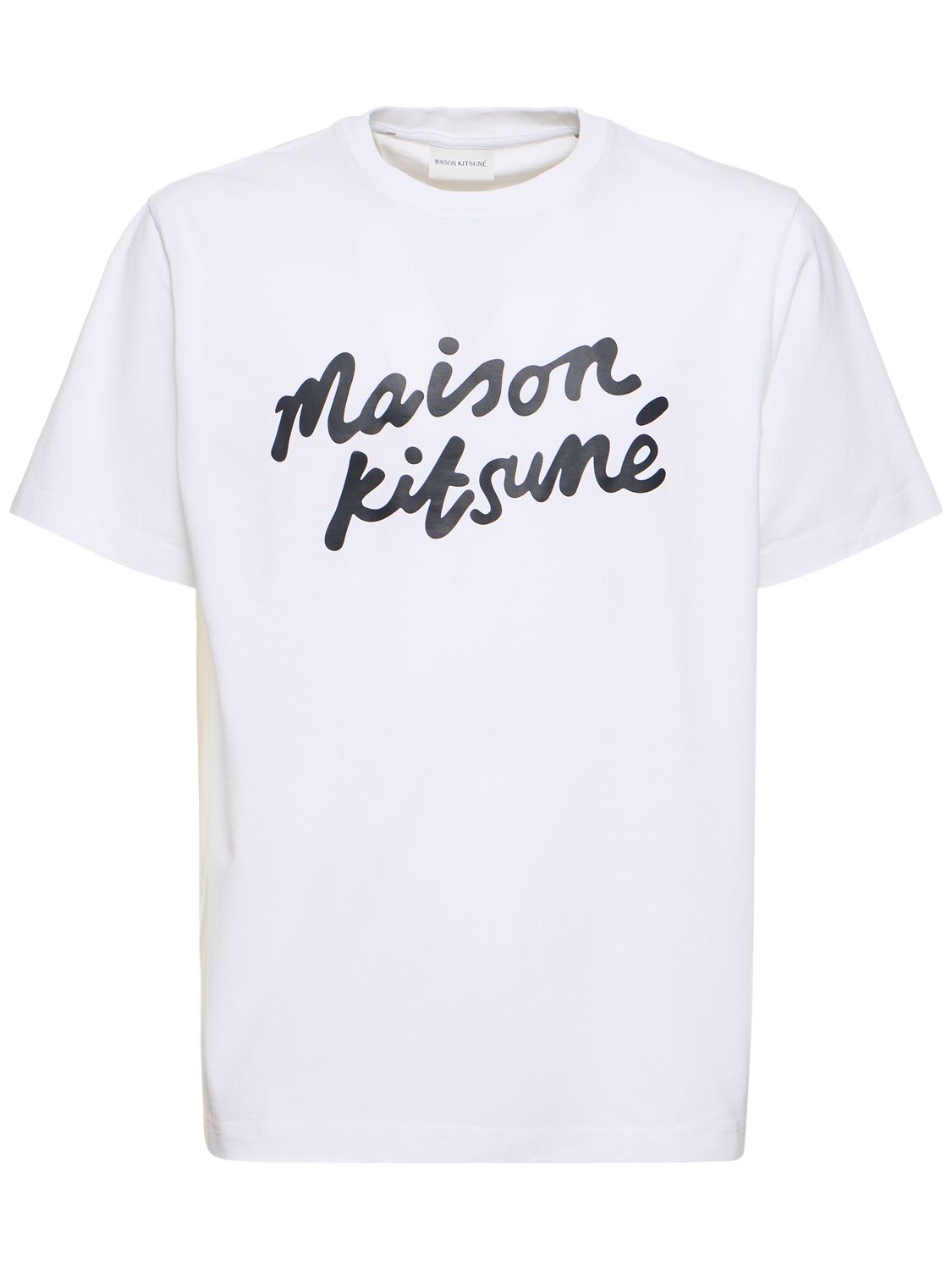 Pullover Mit Handschrift-logo „maison Kitsuné“ - MAISON KITSUNÉ - Modalova