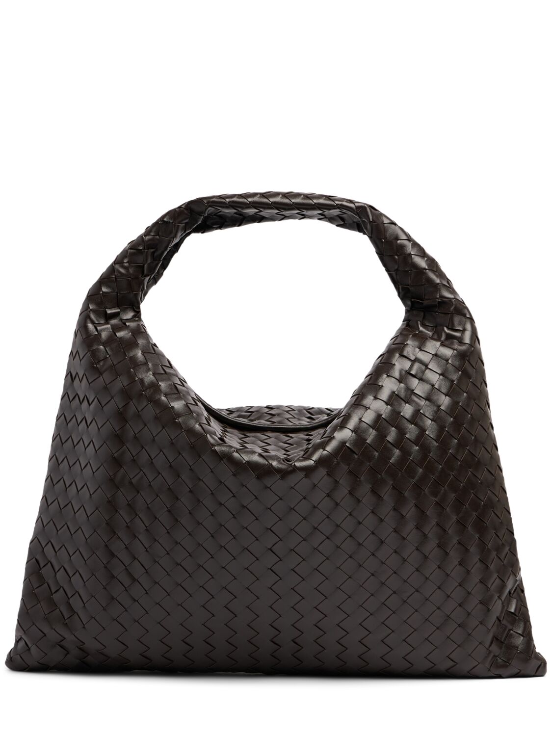 Large Hop Leather Shoulder Bag - BOTTEGA VENETA - Modalova