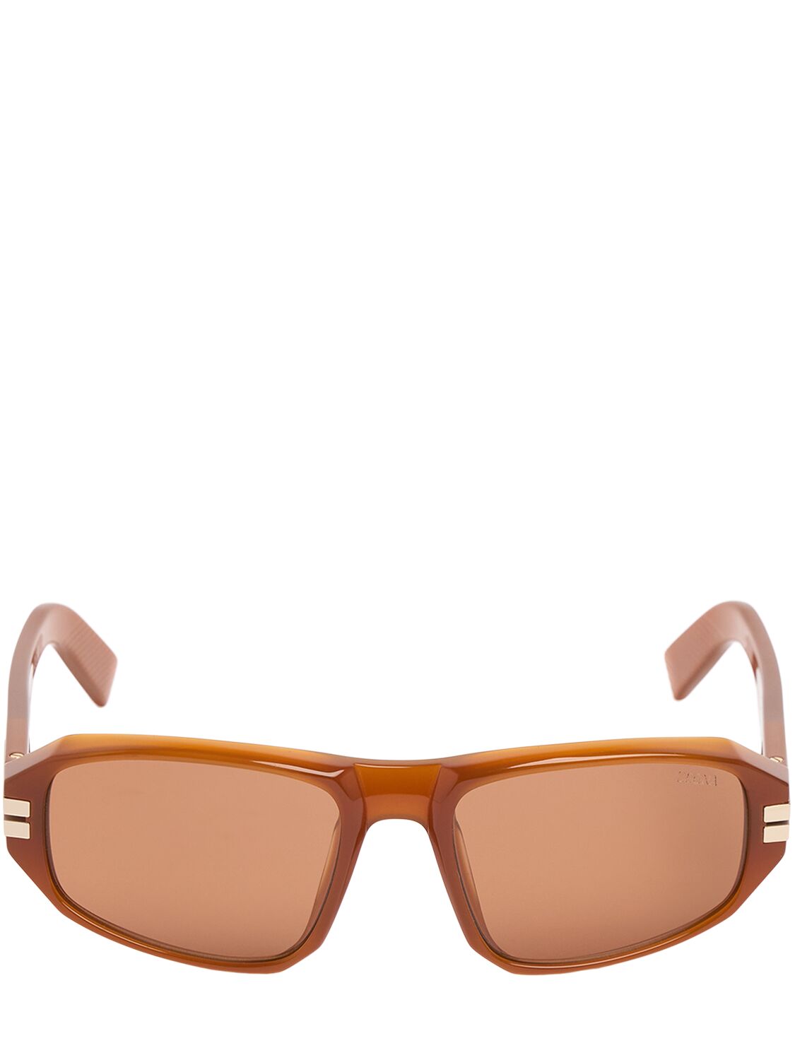 Squared Sunglasses W/ Lanyard - ZEGNA - Modalova