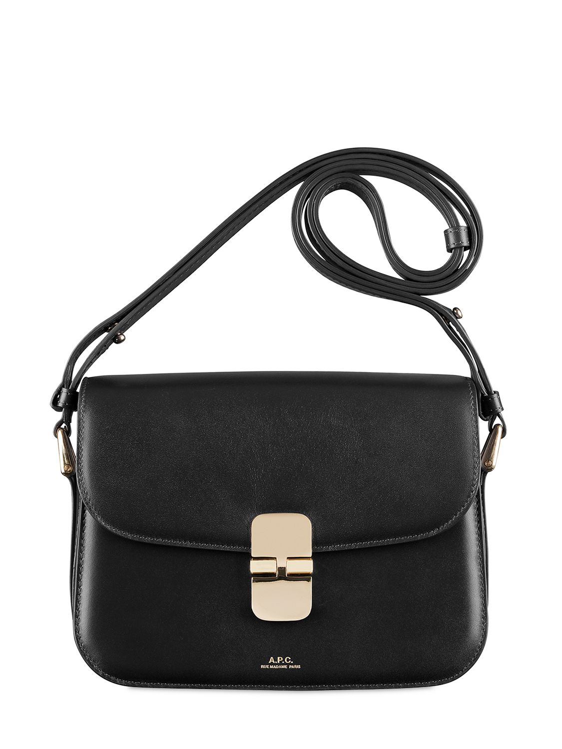 Small Grace Leather Shoulder Bag - A.P.C. - Modalova