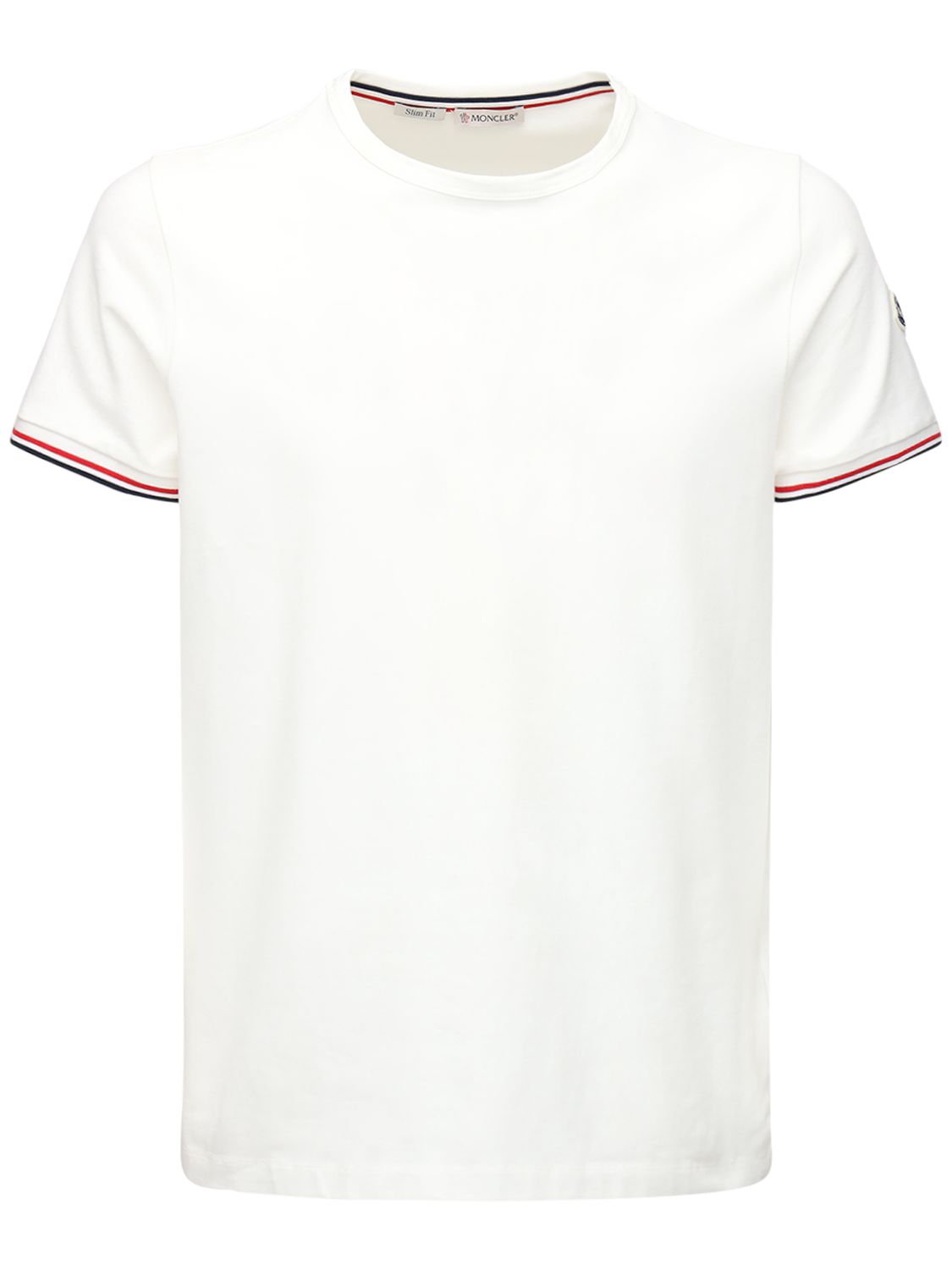 Hombre Camiseta De Algodón Jersey Stretch S - MONCLER - Modalova