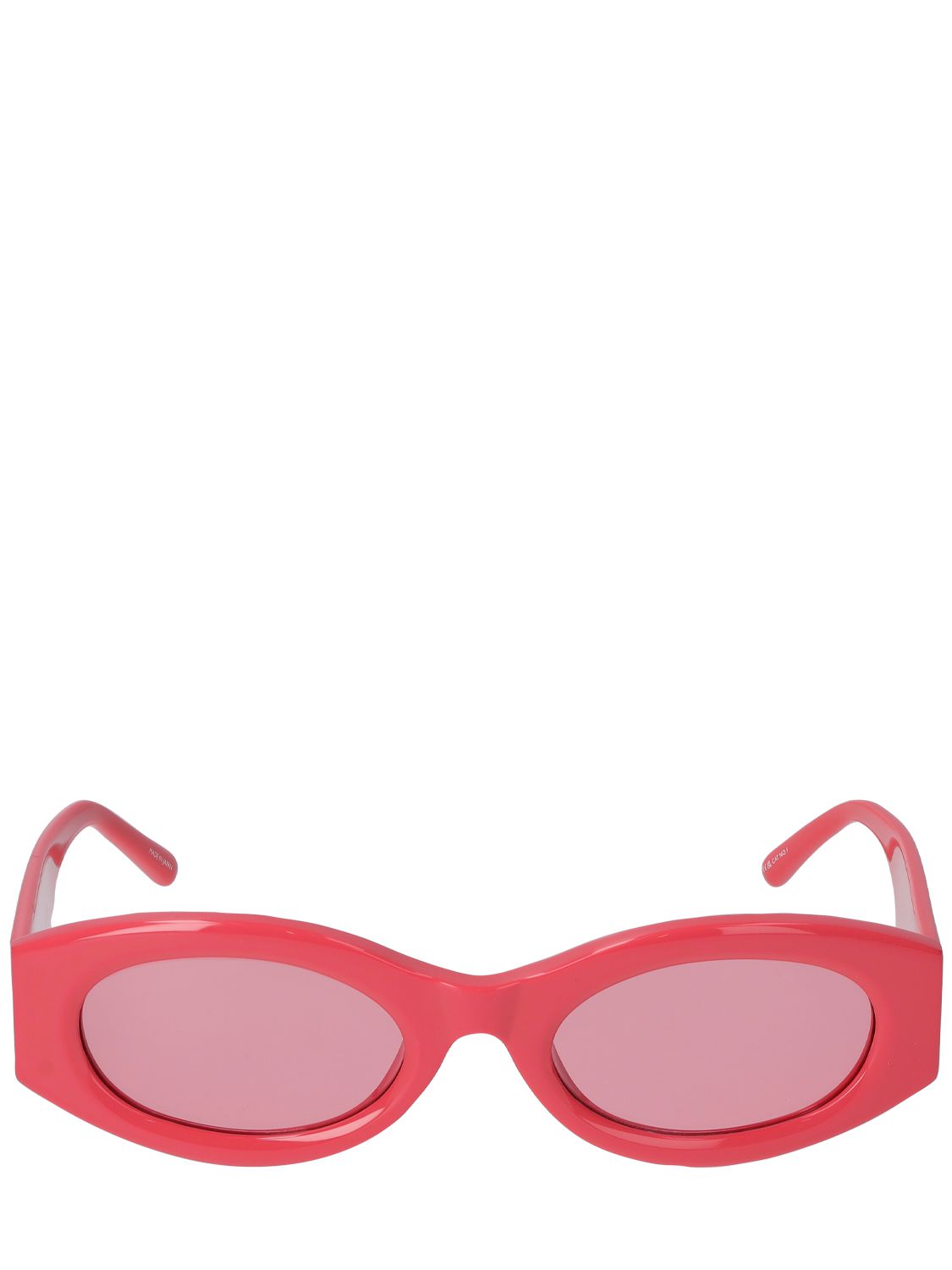 Berta Oval Acetate Sunglasses - THE ATTICO - Modalova