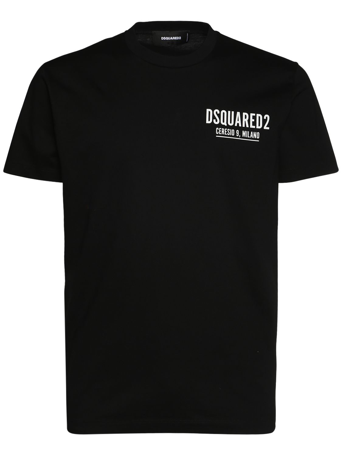 T-shirt Ceresio 9 In Jersey Di Cotone - DSQUARED2 - Modalova
