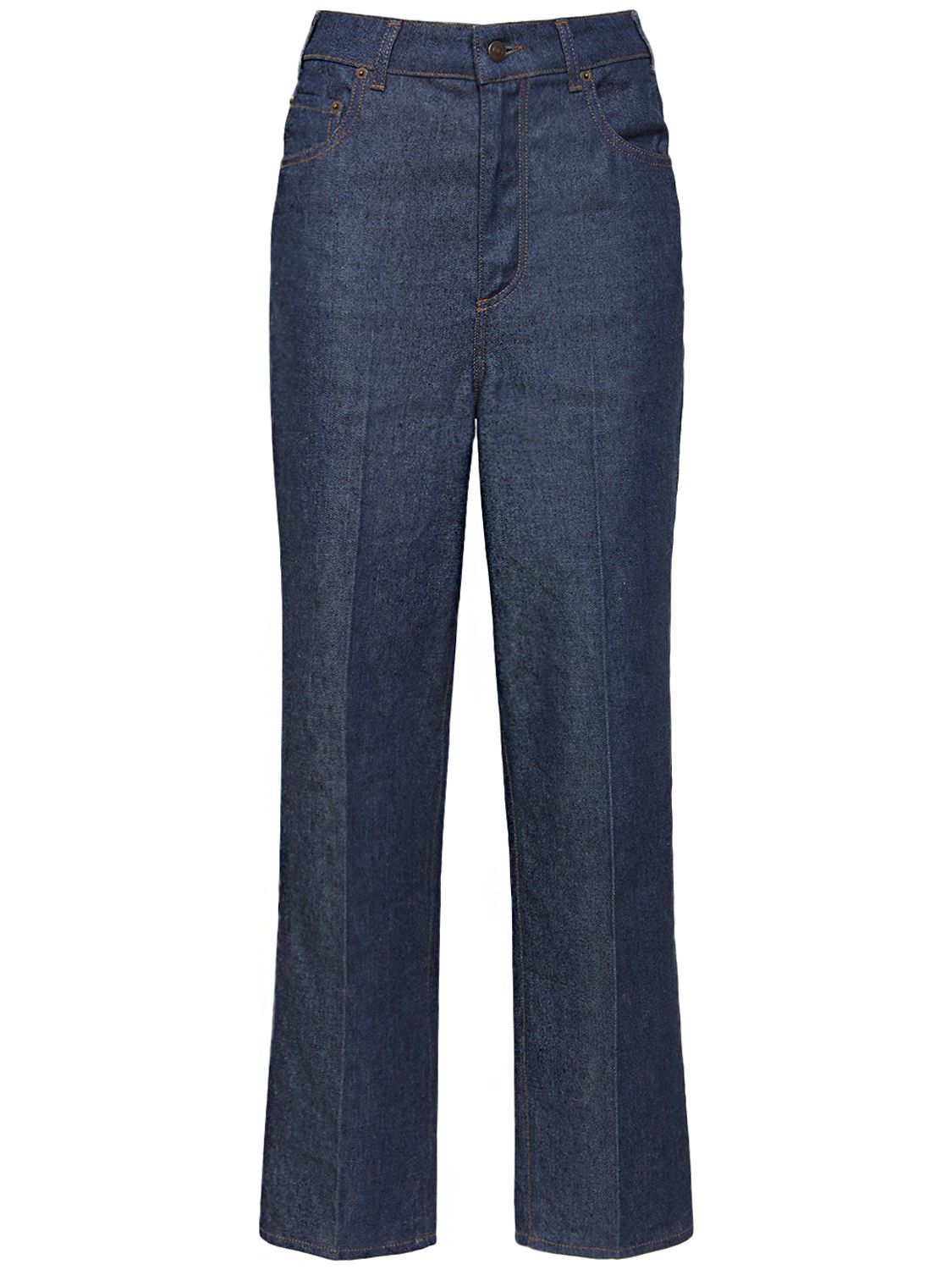 Madley Cotton & Linen Straight Jeans - LORO PIANA - Modalova