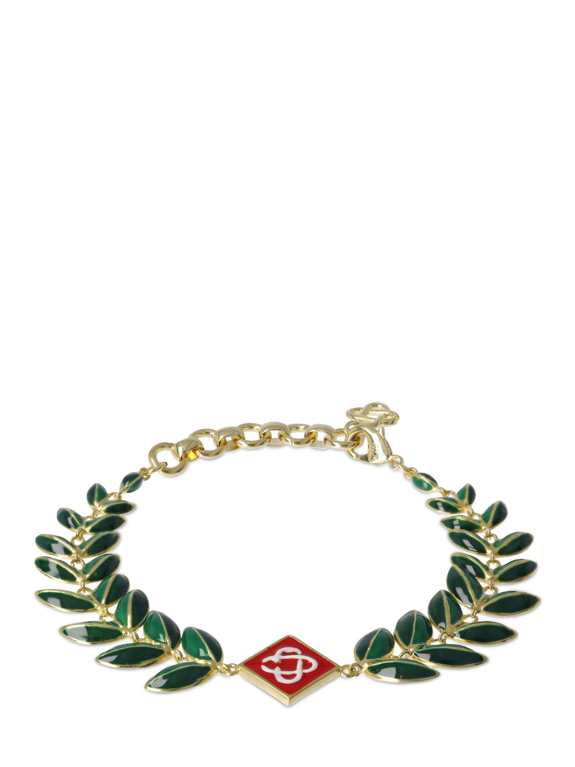 Laurel Leaf Chain Bracelet - CASABLANCA - Modalova