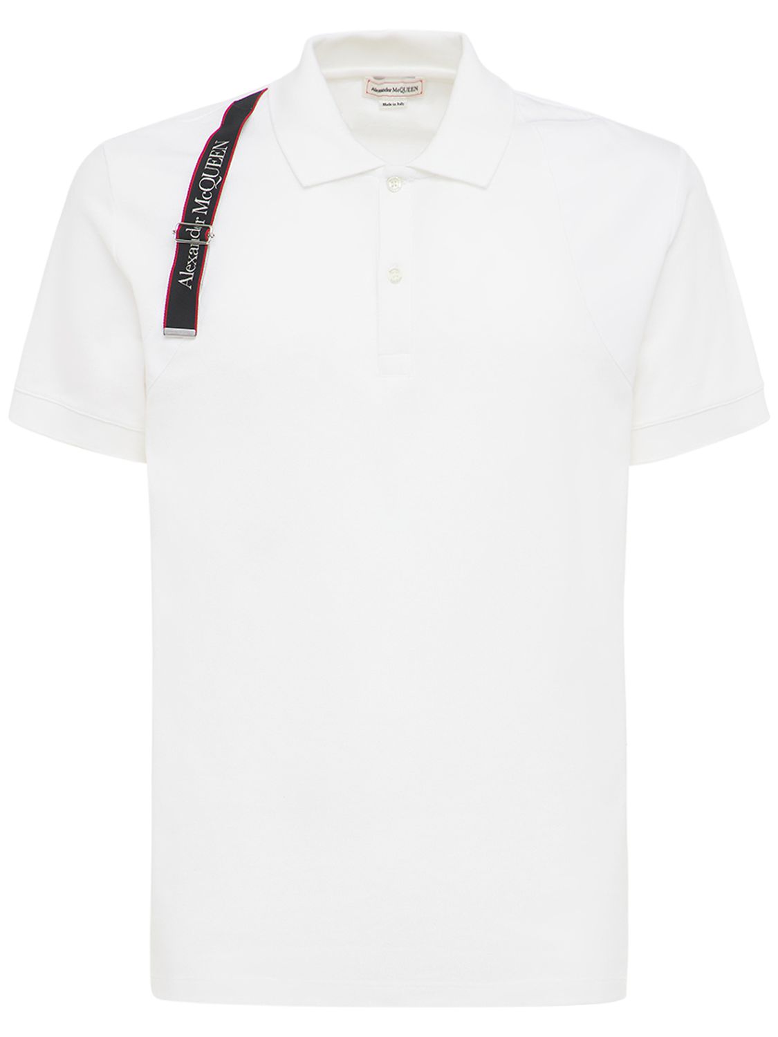 Hombre Camiseta Polo De Algodón Con Logo Xl - ALEXANDER MCQUEEN - Modalova