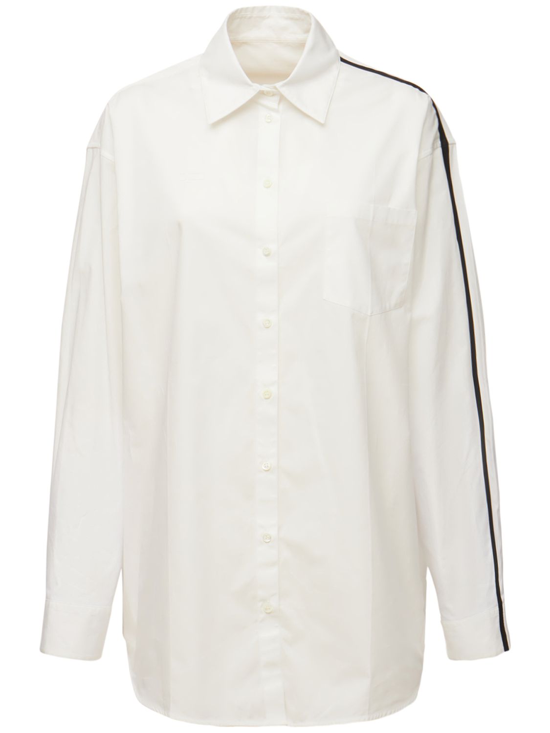 Cotton Blend Poplin Classic Shirt - PETER DO - Modalova