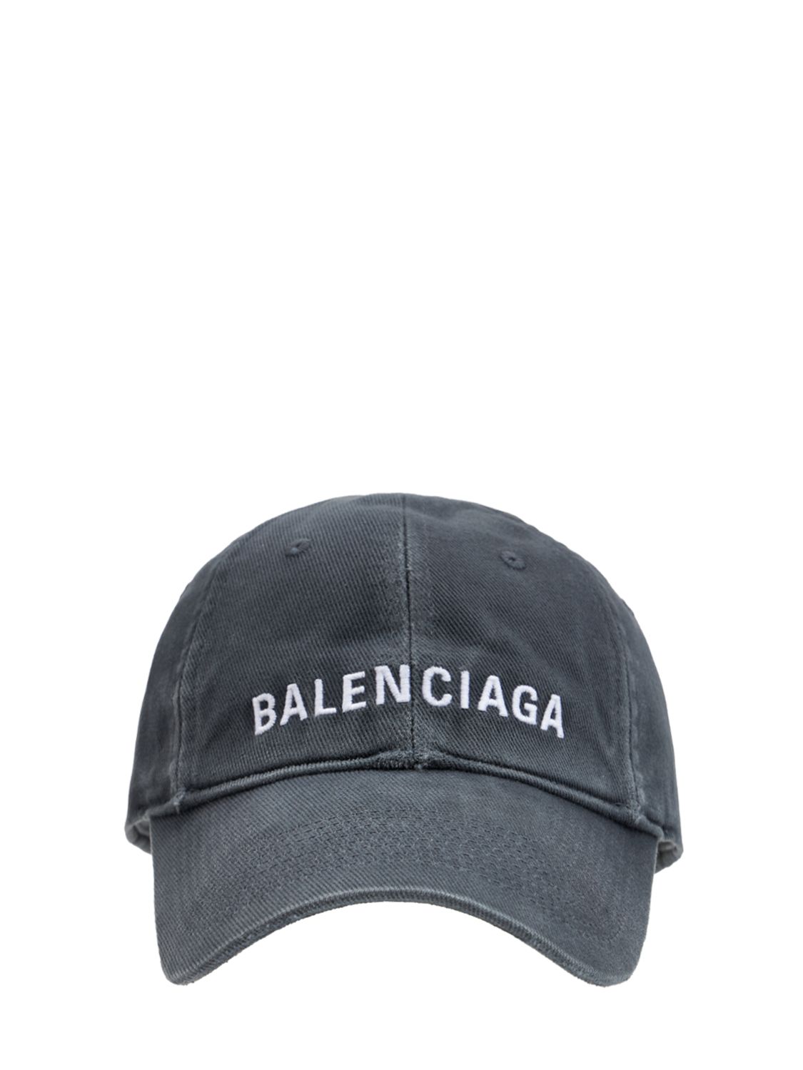 Cappello In Cotone Con Logo - BALENCIAGA - Modalova