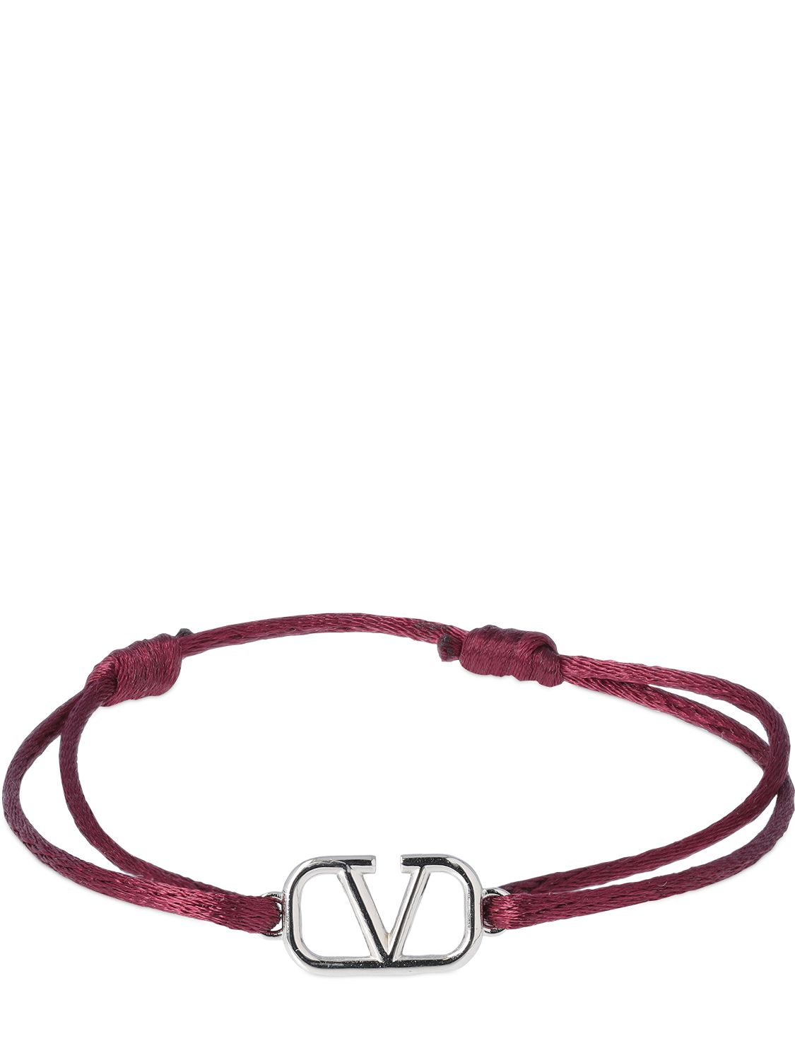 Schmales Armband Mit V-logo - VALENTINO GARAVANI - Modalova
