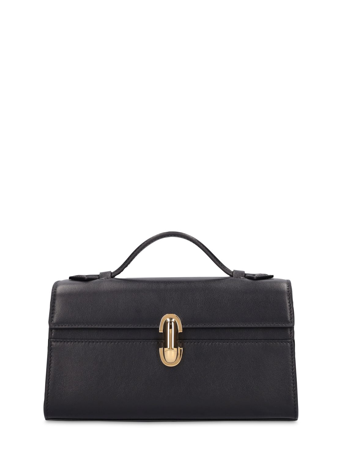 The Symmetry Leather Top Handle Bag - SAVETTE - Modalova