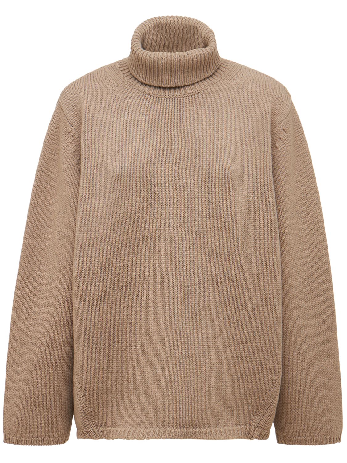 Wool & Cashmere Turtleneck Sweater - TOTEME - Modalova