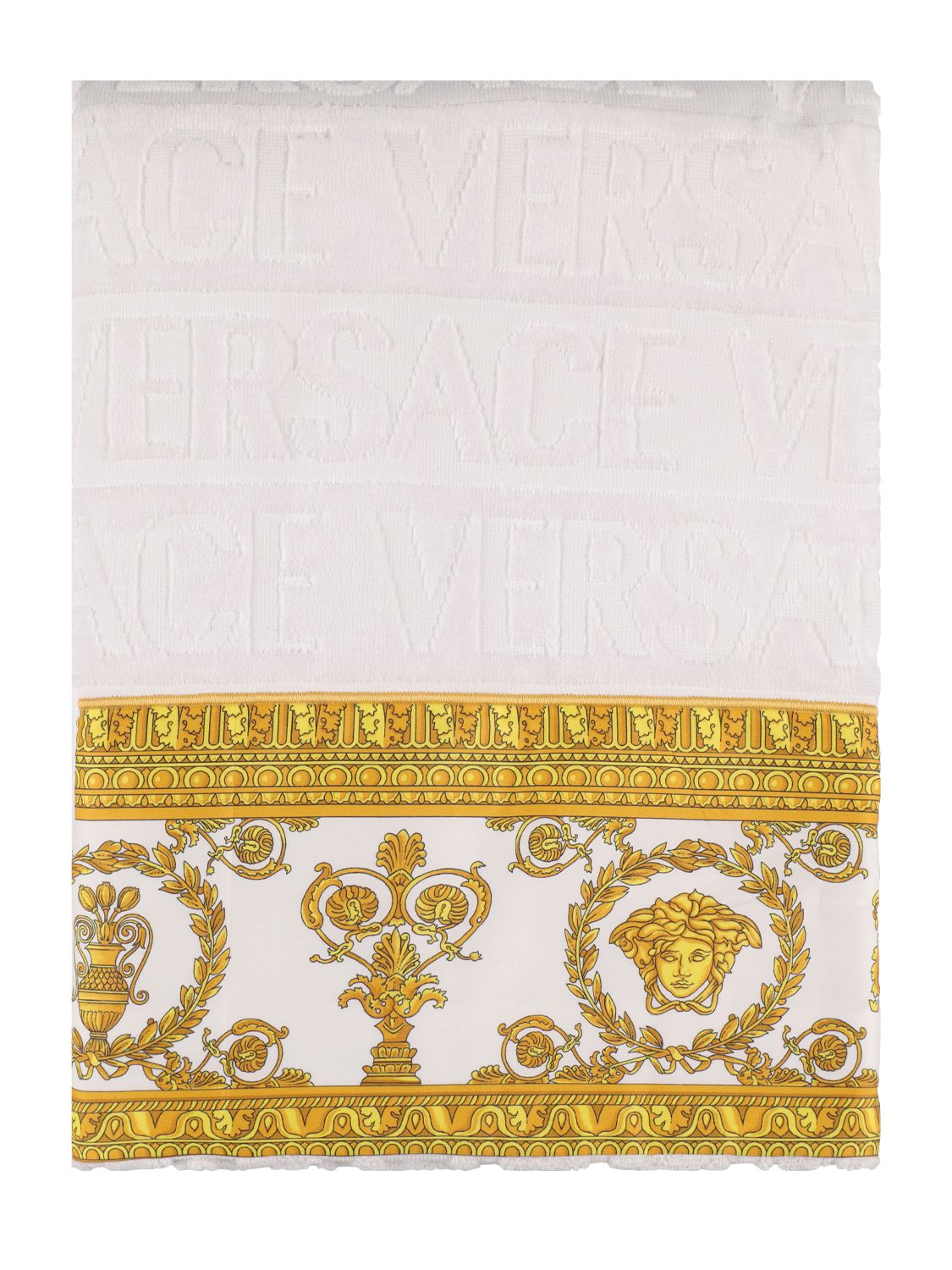 I Love Baroque Cotton Towel - VERSACE - Modalova