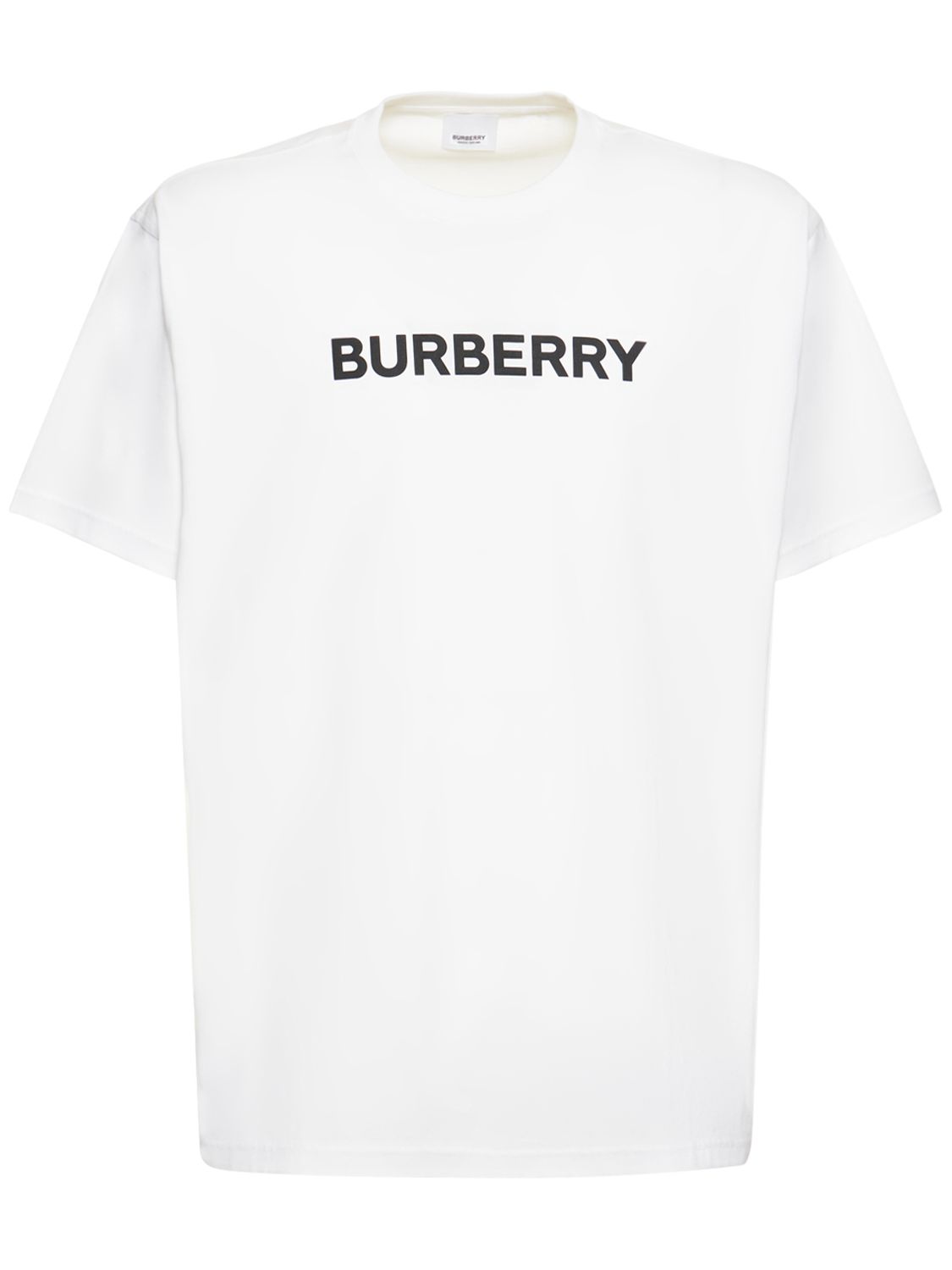 Hombre Camiseta Harriston De Jersey De Algodón Con Logo S - BURBERRY - Modalova