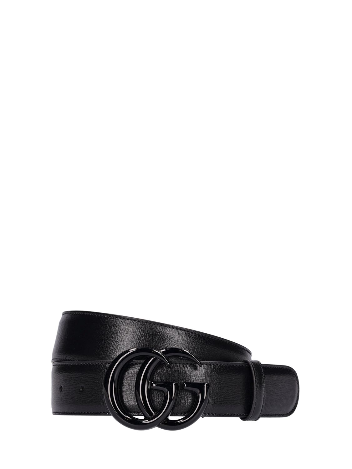 Cm Gg Marmont Leather Belt - GUCCI - Modalova