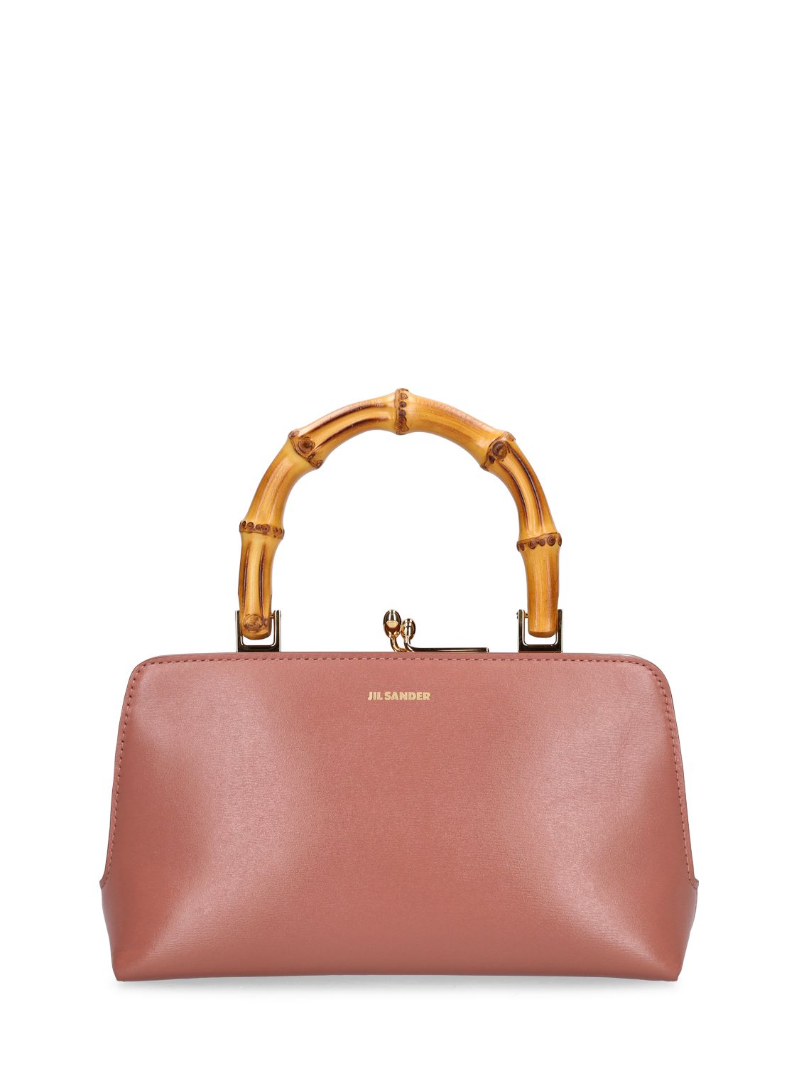 Mini Goji Leather Top Handle Bag - JIL SANDER - Modalova