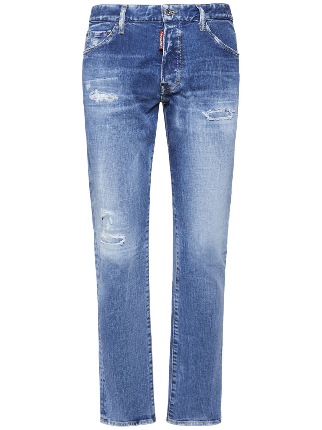 Cool Guy Stretch Cotton Denim Jeans - DSQUARED2 - Modalova