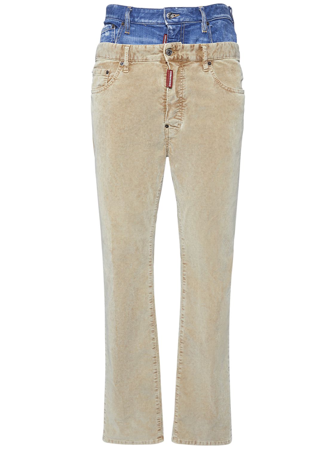 Twin Pack Layered Effect Jeans - DSQUARED2 - Modalova