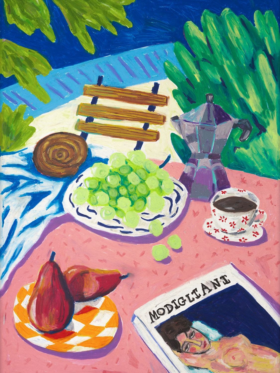 Casa Print Modigliani In The Garden Unique - PAPER COLLECTIVE - Modalova