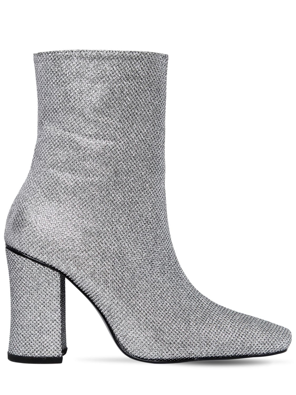 Mm Glitter Fabric Ankle Boots - DORATEYMUR - Modalova