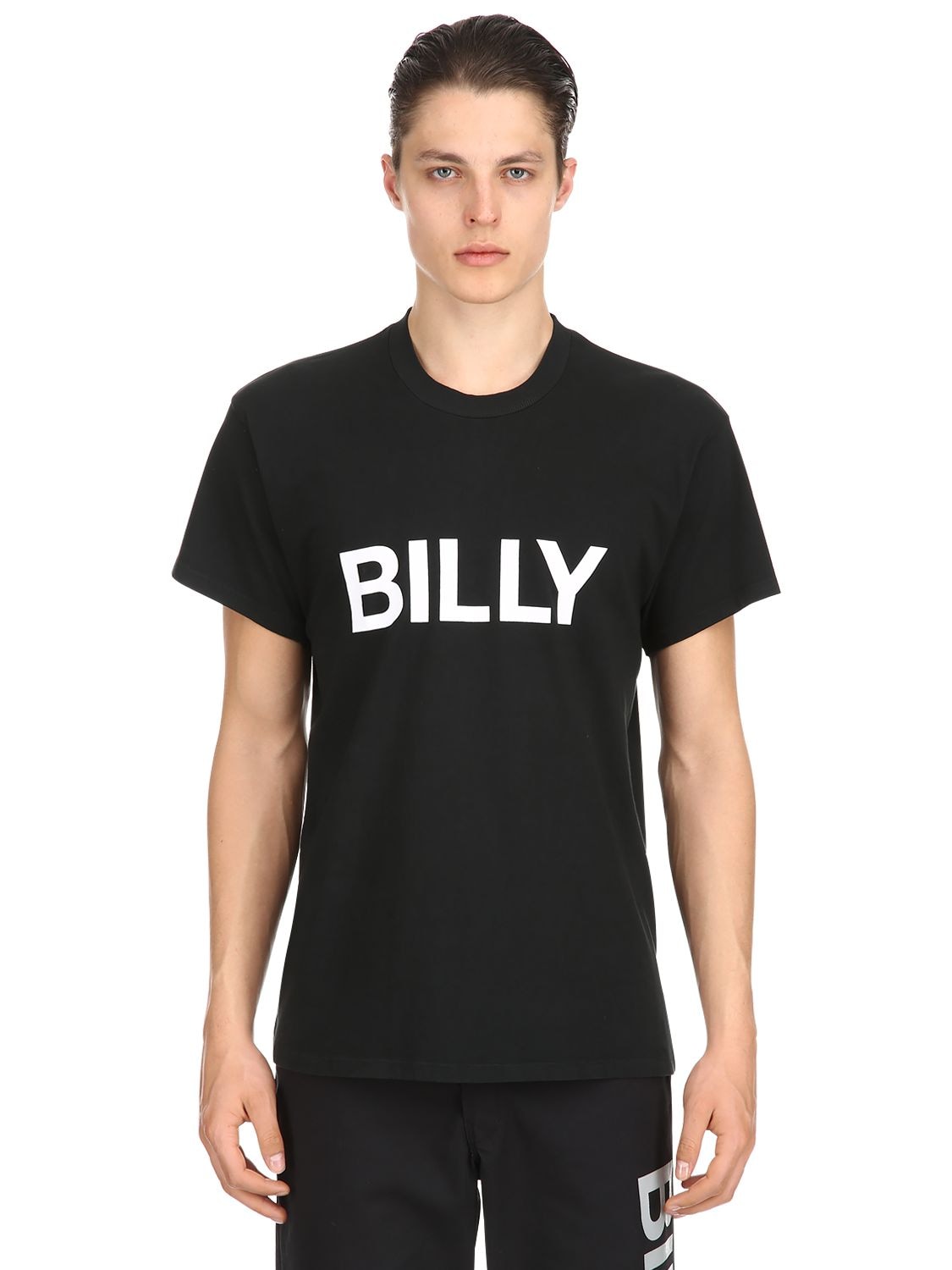Hombre Camiseta De Jersey Con Logo Estampado Xs - BILLY - Modalova