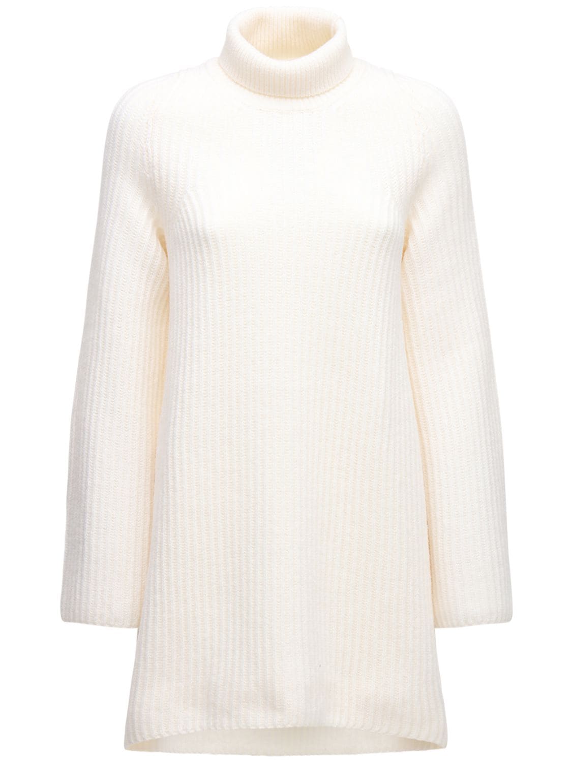 Wool Ribbed Knit Turtleneck Sweater - THE ROW - Modalova