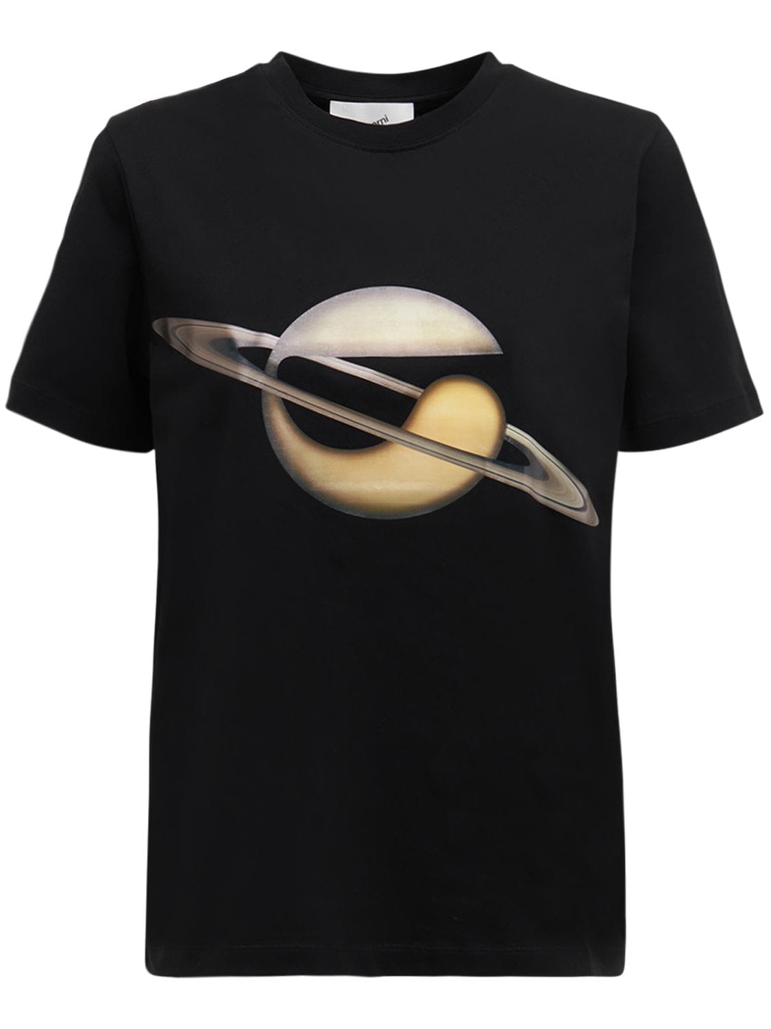 Saturn Printed Cotton Jersey T-shirt - COPERNI - Modalova