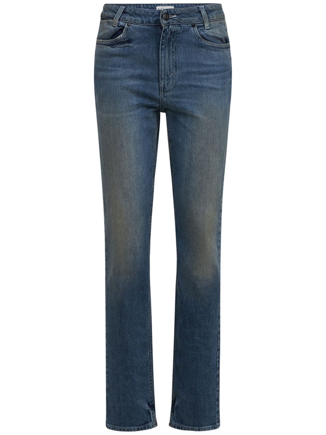Straight Cotton Blend Denim Jeans - BITE STUDIOS - Modalova