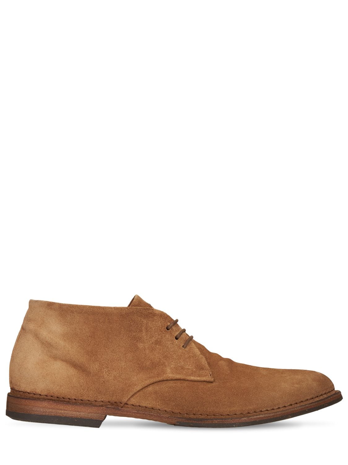 Suede Lace-up Ankle Boots - PANTANETTI - Modalova