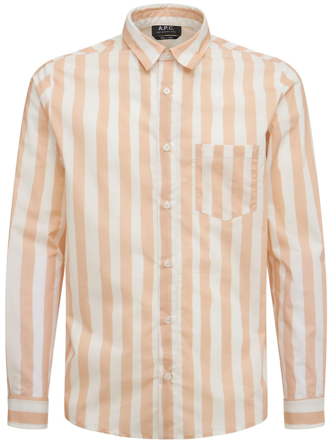 Striped Cotton Shirt - A.P.C. - Modalova
