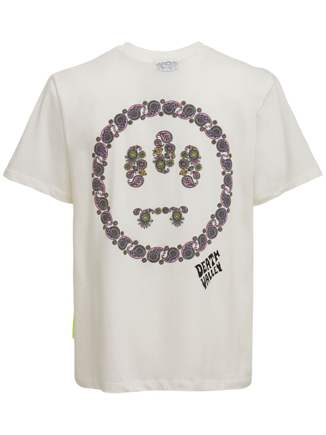 Hombre Camiseta De Algodón Con Estampado Paisley S - BARROW - Modalova