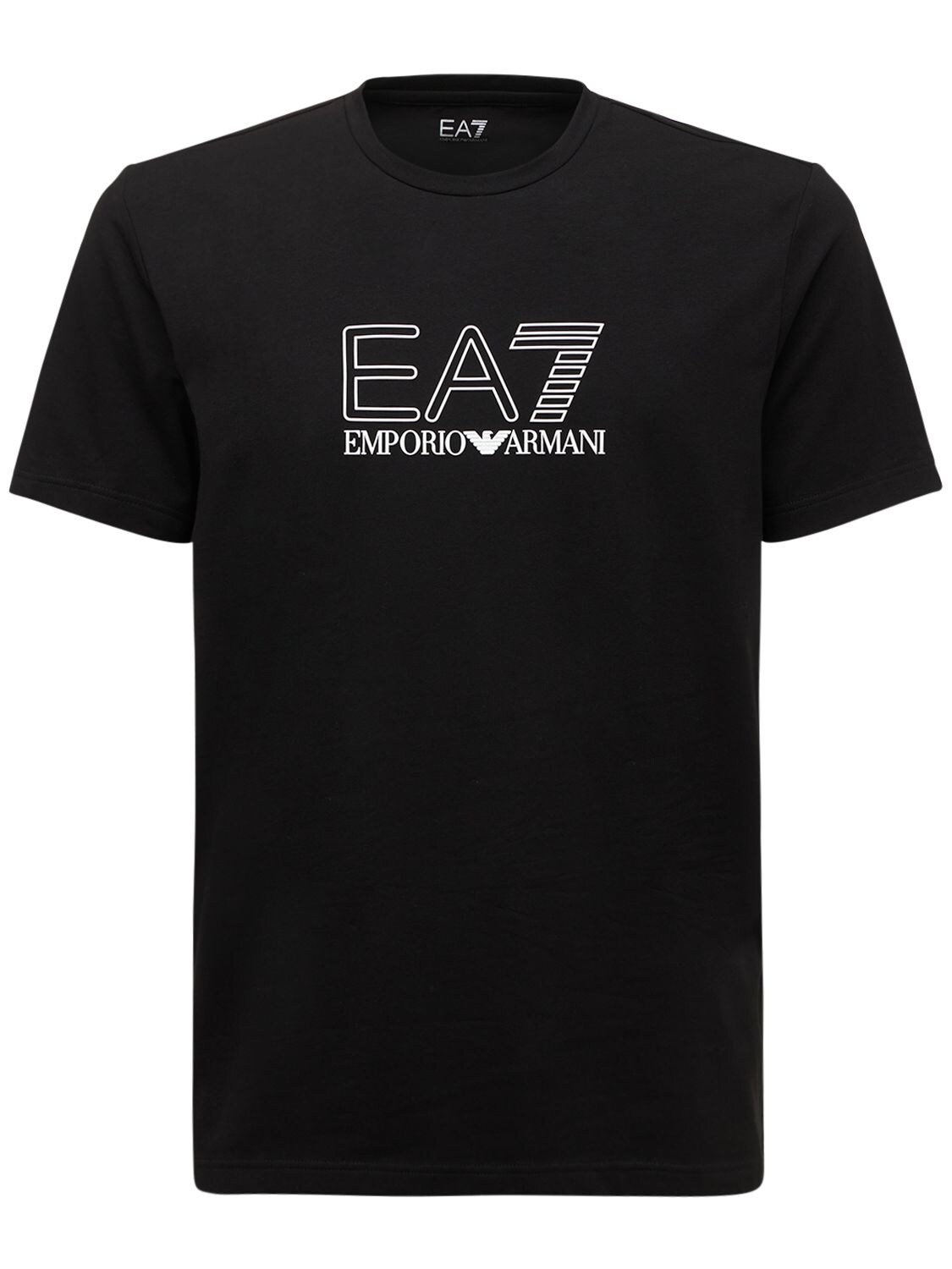 Hombre Camiseta De Algodón Stretch / Xxs - EA7 EMPORIO ARMANI - Modalova