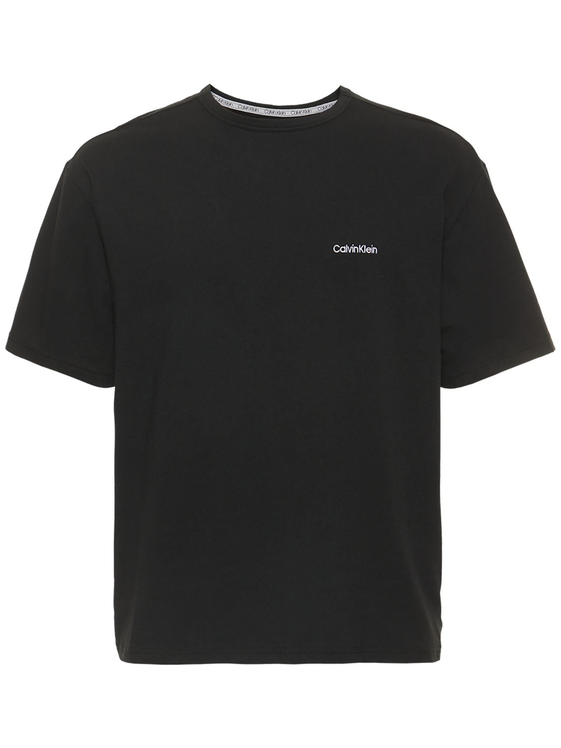 Hombre Camiseta De Algodón Con Logo Estampado S - CALVIN KLEIN UNDERWEAR - Modalova
