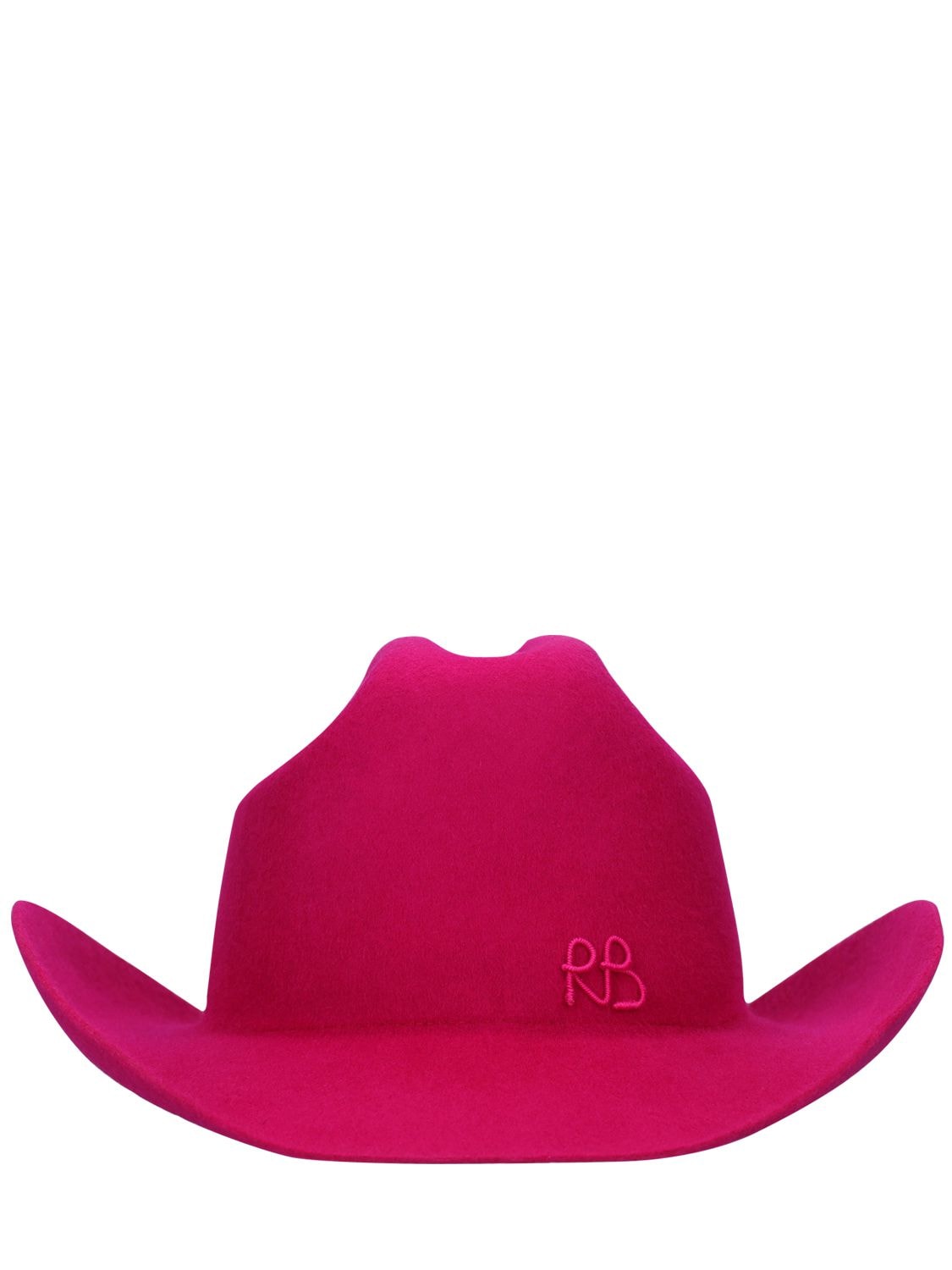 Mujer Sombrero Cowboy De Fieltro De Lana Xs - RUSLAN BAGINSKIY - Modalova