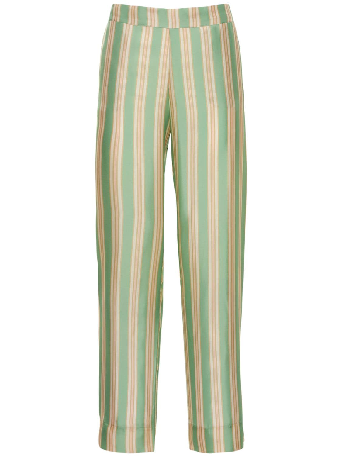 The London Silk Twill Pajama Pants - ASCENO - Modalova