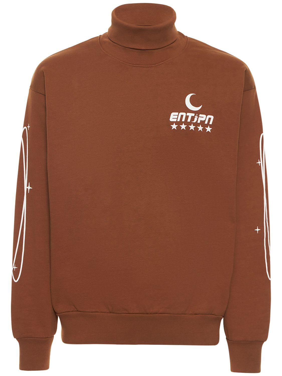 Space Printed Cotton Sweatshirt - ENTERPRISE JAPAN - Modalova