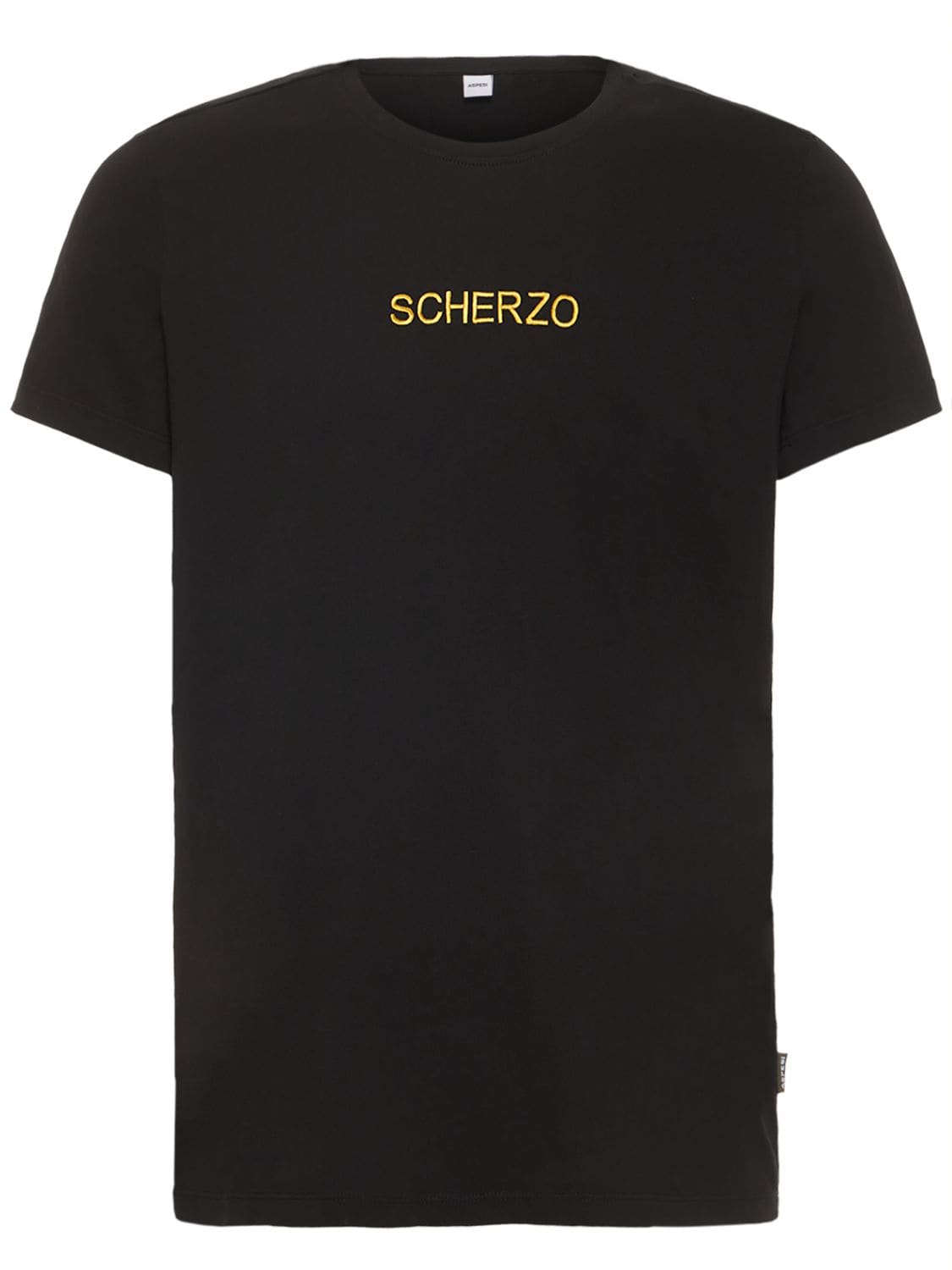 Scherzo Embroidered Cotton T-shirt - ASPESI - Modalova
