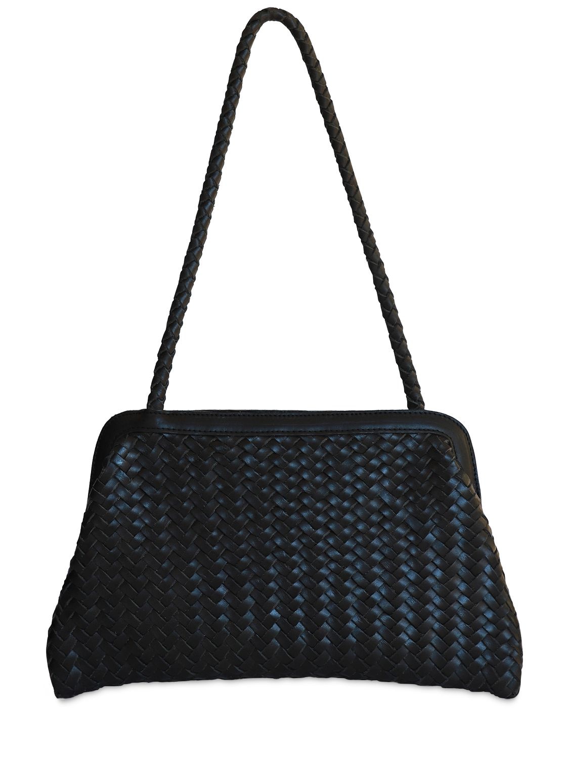 Le Sac Woven Leather Shoulder Bag - BEMBIEN - Modalova