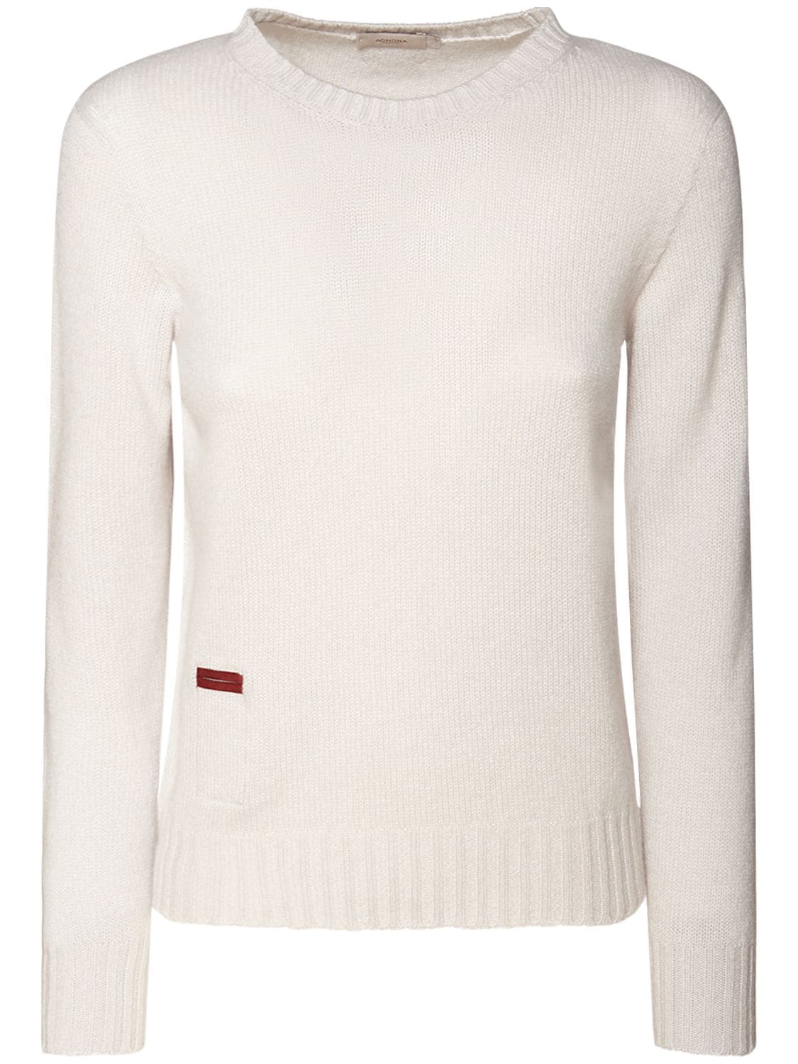 Cashmere Knit Sweater - AGNONA - Modalova
