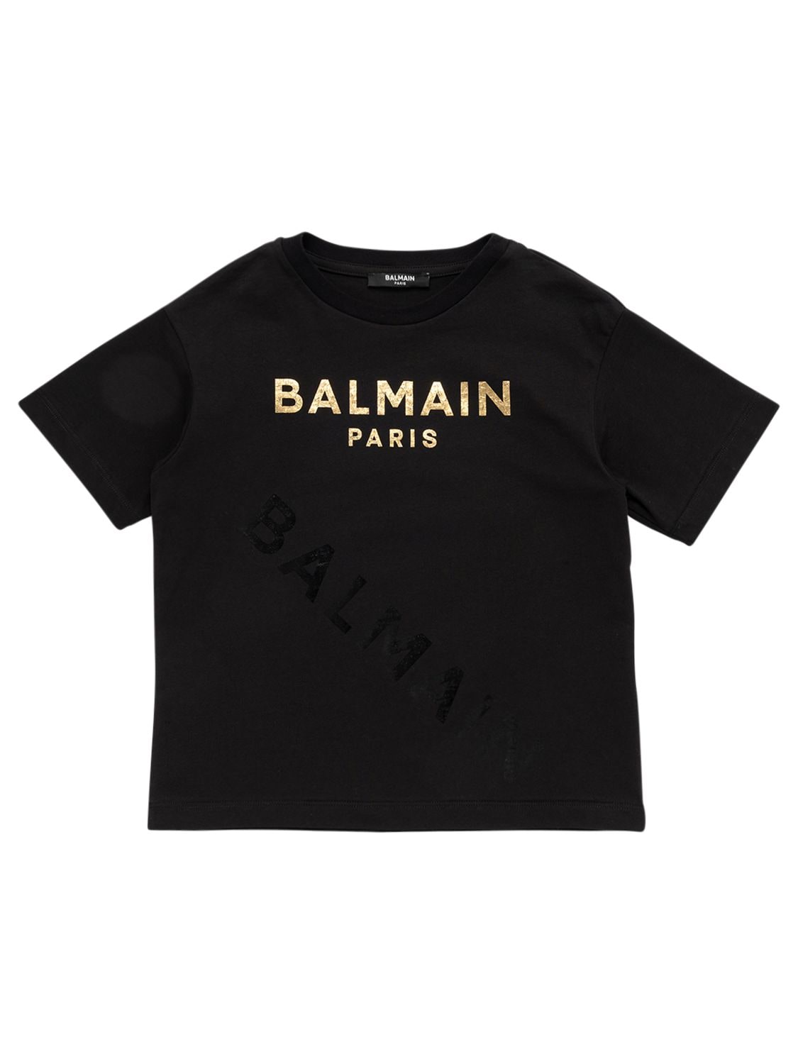 T-shirt Aus Baumwolljersey Mit Logodruck - BALMAIN - Modalova